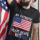 Recherche de coeur bleu tshirts Pour lui