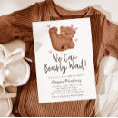 Recherche de ourson baby shower invitations Mignon