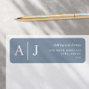 Suche nach braut rücksende aufkleber Monogramm