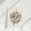 Recherche de fleur abstraite art Minimaliste
