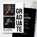 Recherche de police graduation invitations Moderne