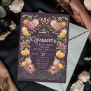 Recherche de floral 16ans anniversaire invitations Quinceanera