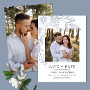 Recherche de blue floral save the dates Pour eux