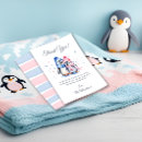 Recherche de pingouins mignons vœux cartes Baby shower d'hiver