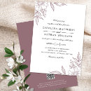 Recherche de linéaire invitations Classique