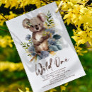 Recherche de de koala invitations Aquarelle