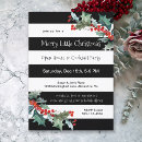 Recherche de noir et blanc noël invitations Rouge et vert