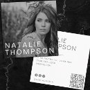 Recherche de matériel mini cartes visite De avec code qr