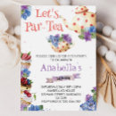 Suche nach tea party birthday einladungen Teeeinladung