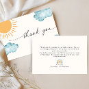 Recherche de sunshine remerciements cartes Aquarelle