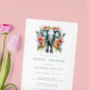Recherche de elephant bridal shower invitations Éléphant