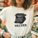 Recherche de machine à écrire vintage tshirts Journaliste