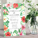 Recherche de plage hawaïen mariage invitations Littoral
