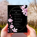 Recherche de cherry blossom mariage invitations Botanique