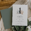 Recherche de première anniversaire invitations Enfants