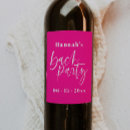 Recherche de bachelorette bouteilles vin étiquettes Fête de bachelorette