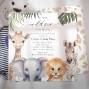 Recherche de wild one baby shower invitations Zèbre