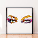 Recherche de peinture visage posters Aquarelle