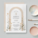 Recherche de carte premier anniversaire invitations Fille 1er anniversaire