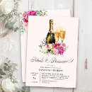 Recherche de pivoines et roses roses invitations Bride