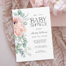 Recherche de pastel baby shower invitations Bohème