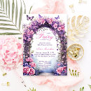 Recherche de partie féerique invitations Rose