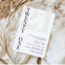 Recherche de 21ème anniversaire invitations Vingt et un