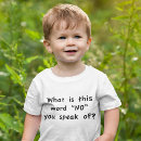 Recherche de mots bébé tshirts Drôle