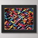 Suche nach geometrie poster Bunt