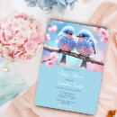 Recherche de bluebird baby shower invitations Bleu
