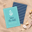 Recherche de bleu marine aqua invitations Ancre