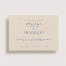 Recherche de bleu cobalt mariage invitations Minimaliste