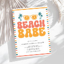 Recherche de moderne coloré invitations Fête du pool