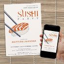 Recherche de sushi party invitations Adulte