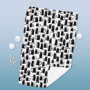 Recherche de halloween golf serviettes Chat noir