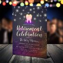 Recherche de dentiste invitations Célébration de la retraite
