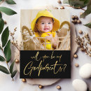 Recherche de godparents invitations Godmother
