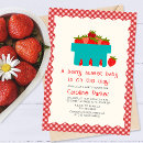 Recherche de panier invitations Fraise