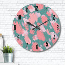 Recherche de motif abstrait horloges Colorée