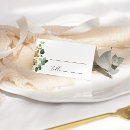Recherche de eucalyptus mariage placement cartes Aquarelle