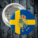 Suche nach schweden flagge buttons Patriotisch