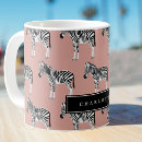 Recherche de zèbres africains tasses Motif