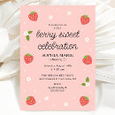 Suche nach strawberry birthday einladungen Beere süß