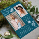 Recherche de turquoise blanc invitations Élégant
