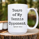 Recherche de tennis drôle tasses Anniversaire