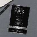 Recherche de typographie prospectus Salon coiffeur
