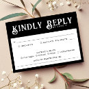 Recherche de détresse invitations Noir et blanc