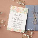 Recherche de élégance florale invitations Classique