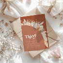 Recherche de floral 30ans anniversaire invitations Moderne