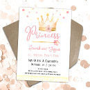 Recherche de princess crown invitations Fille
